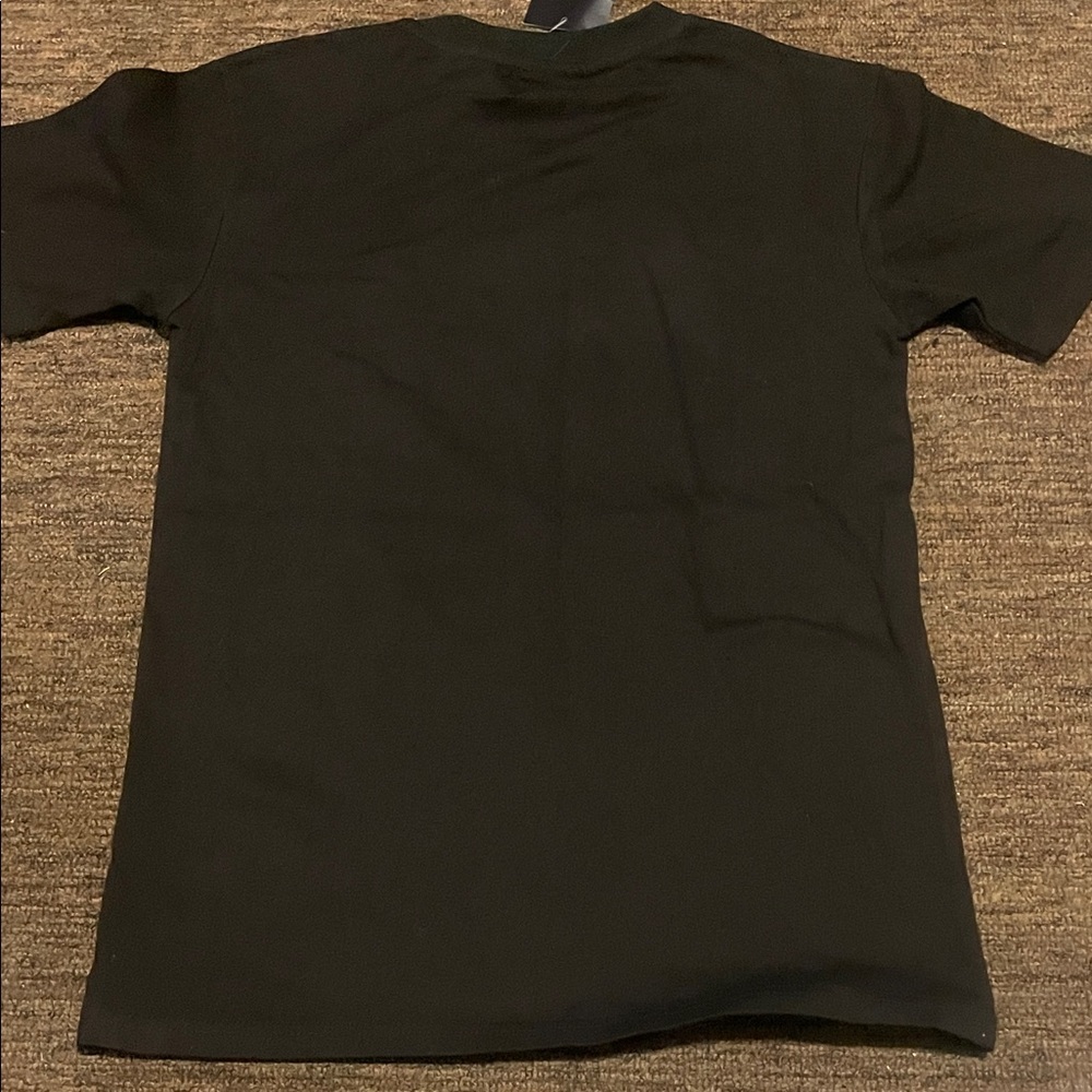 ICY Black Graphic T-Shirt with Blue and White Design - Picture 4 of 4
